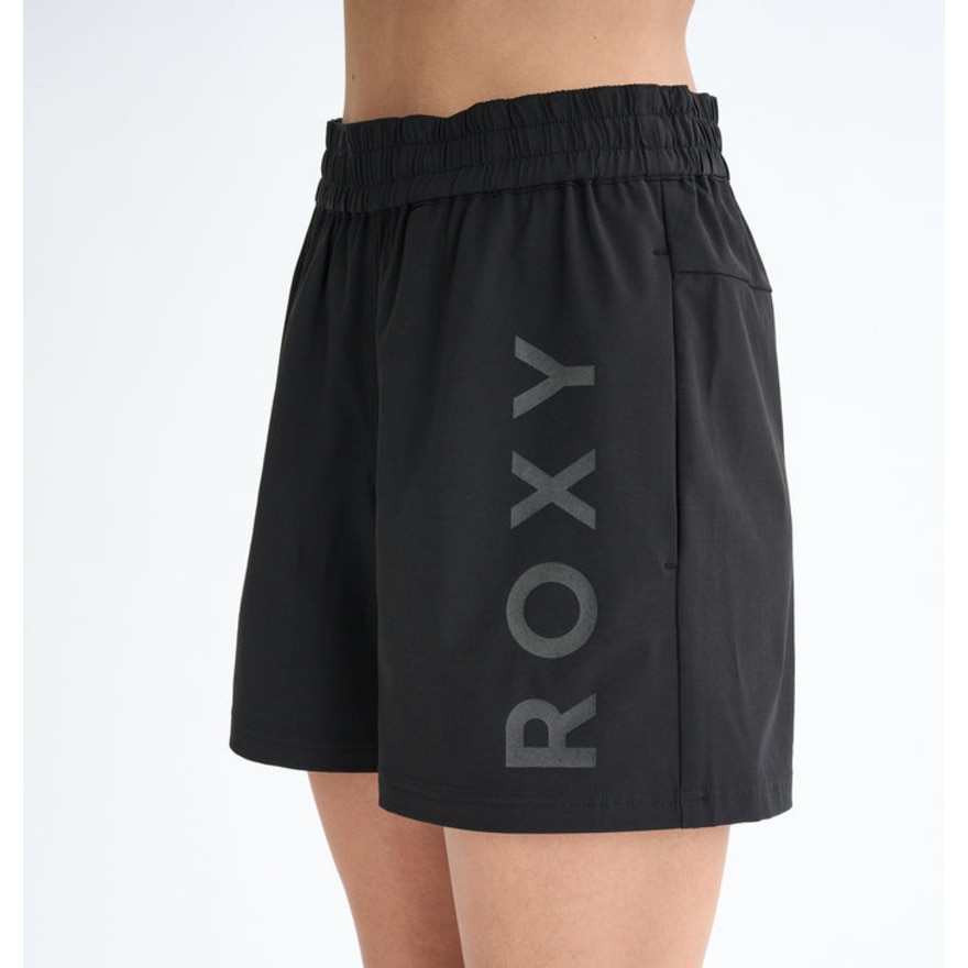 ロキシー（ROXY）（レディース）MY 1ST ROXY SHORTS フィットネス 4WAYストレッチ ョート丈パンツ 25FWRPT254530BLK