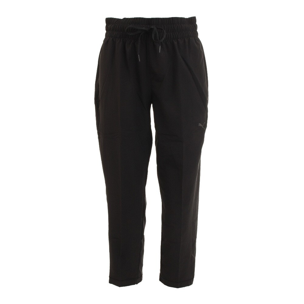  STUDIO ウーブン 3/4 パンツ 519803 01 BLK オンライン価格