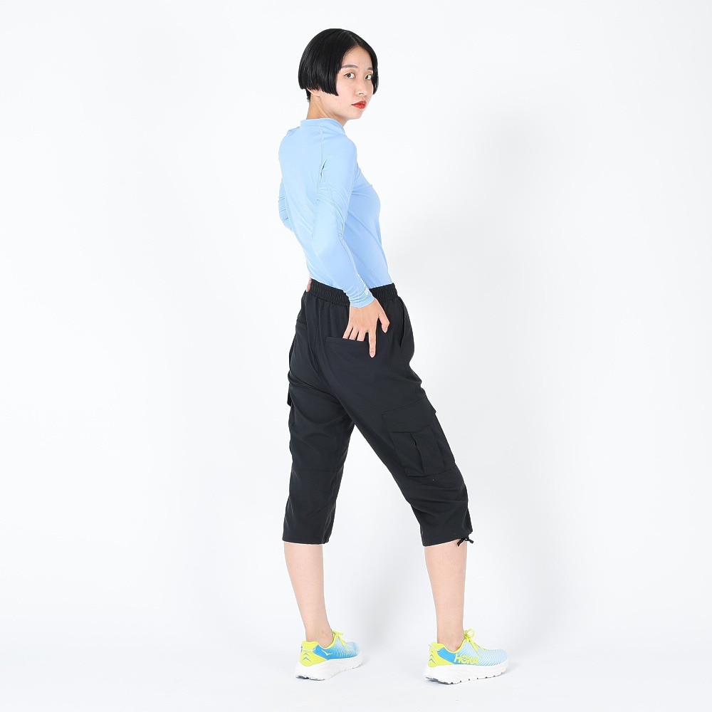 ジーフィット（G-FIT）（レディース）エアパン カーゴカプリ GF-N306PP B