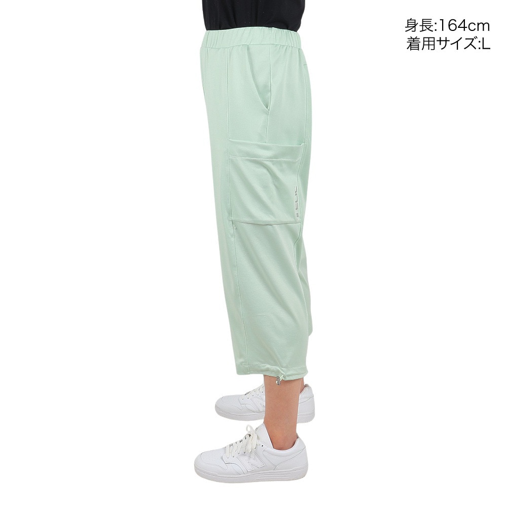 リアルストーン（RealStone）（レディース）パンツ レディース カプリパンツ TR-C005PP LIME