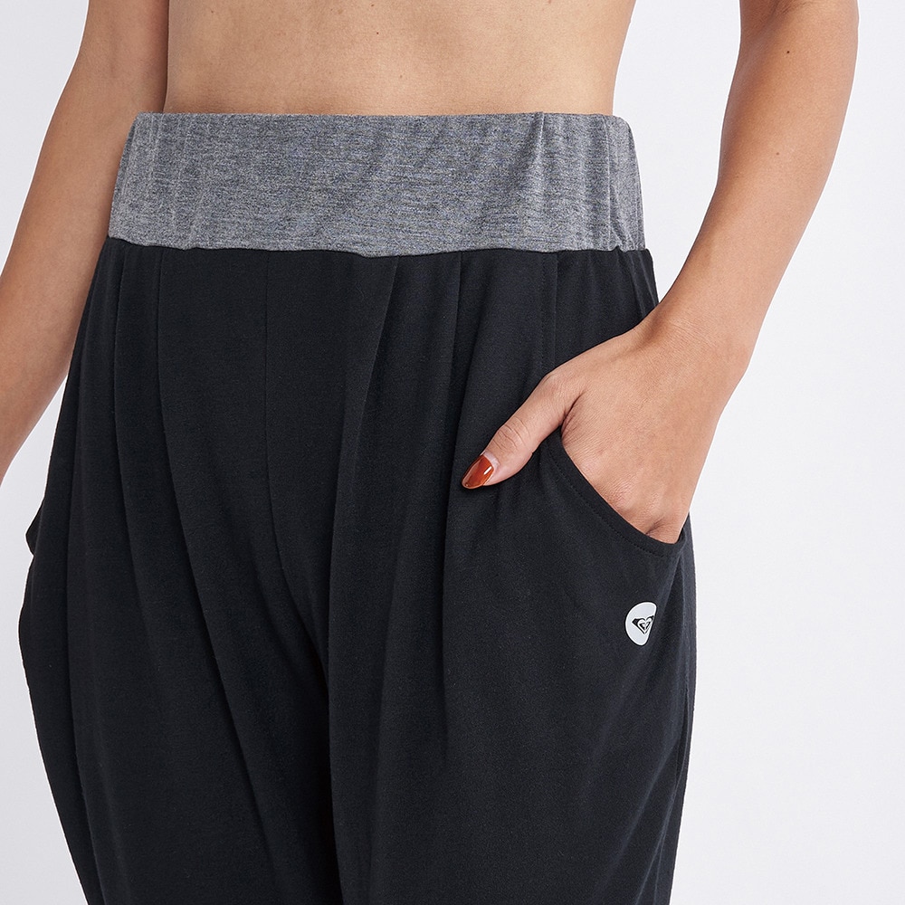 ロキシー（ROXY）（レディース）ヨガパンツ 速乾 UVカット  MY 1ST ROXY LOOSE PANTS 23FWRPT234528BLK