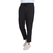 (レディース)ヨガ スタジオ ファンデーション ニット クロップ パンツ 527073 01 BLK