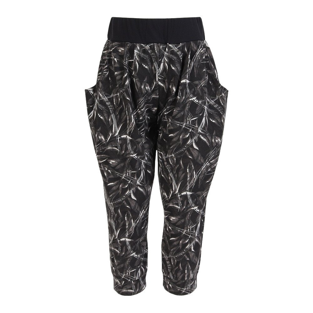 ROXY �t�B�b�g�l�X FEEL FREE ���[�Y �h���[�v�p���c RPT264537 MUL �l �u���b�N×�z���C�g ���K�E�t�B�b�g�l�X�E�g���[�j���O
