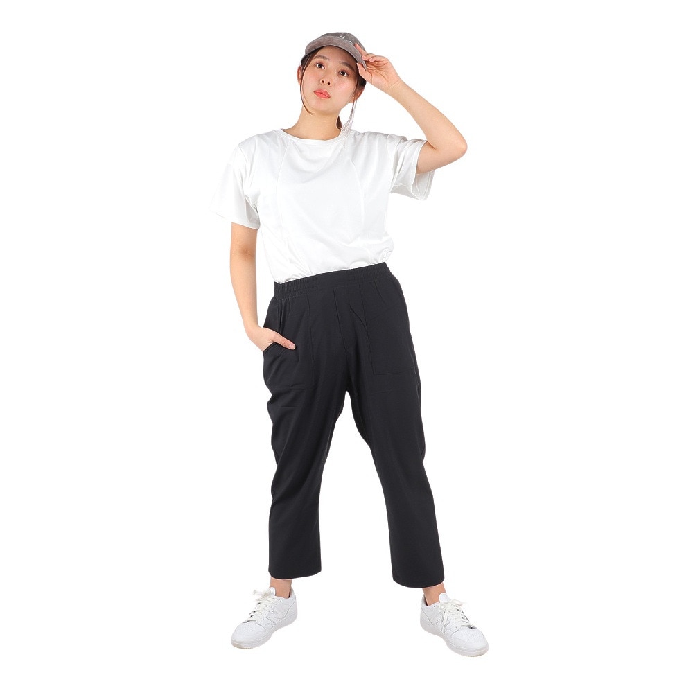 リアルストーン（RealStone）（レディース）パンツ レディース クロップドパンツ RS-N020PP B