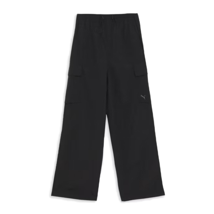 プーマ（PUMA）（レディース）トレーニング トレイン エッジ ウーブン パンツ 527020 01 BLK