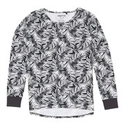 ニキータ（NIKITA）（レディース）BLOSSOM PRINT 長袖Tシャツ NSS20058 BLK
