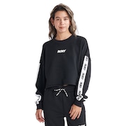 ロキシー(ROXY)(レディース)長袖シャツ レディース  クルーネック  ITS TIME PO 23FWRPO234504BLK