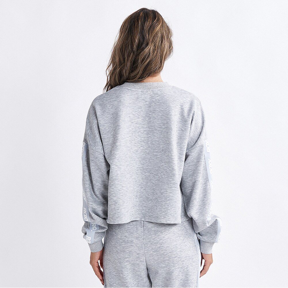 ロキシー（ROXY）（レディース）長袖シャツ レディース  クルーネック ITS TIME PO 23FWRPO234504GRY