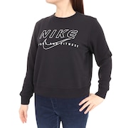 ナイキ(NIKE)(レディース)ワン Dri-FIT クルーネック グラフィック スウェットシャツ FB5649-010