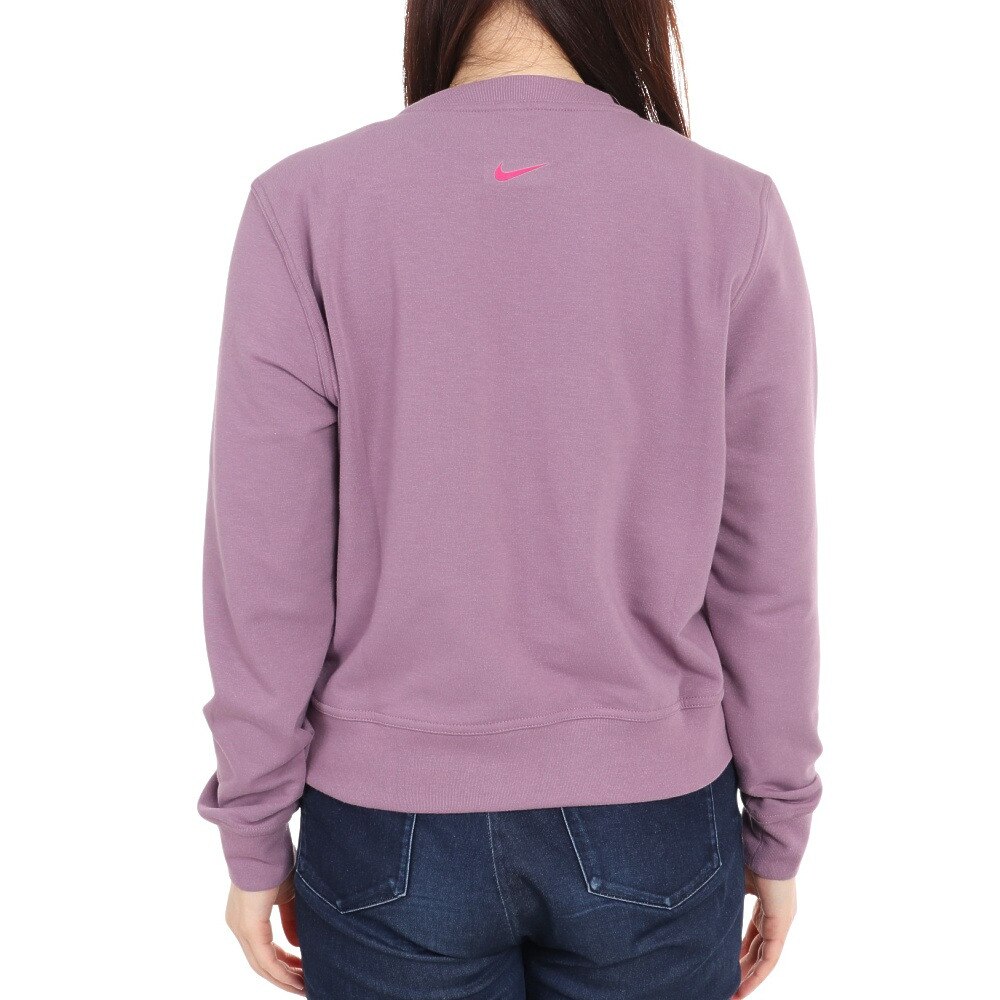 ナイキ（NIKE）（レディース）ワン Dri-FIT クルーネック グラフィック スウェットシャツ FB5649-536