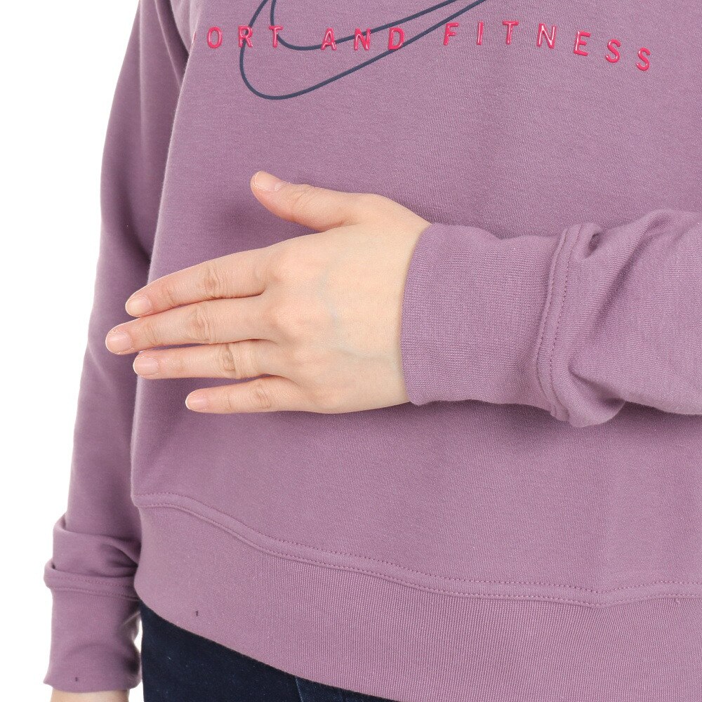 ナイキ（NIKE）（レディース）ワン Dri-FIT クルーネック グラフィック スウェットシャツ FB5649-536