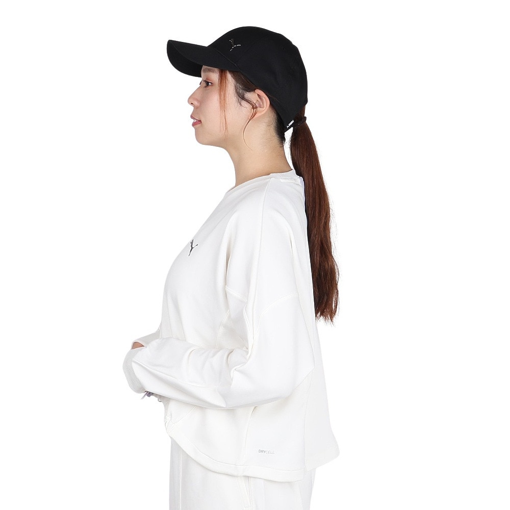 プーマ（PUMA）（レディース）TRN EDGE ニット クルー スウェットシャツ 527992 87 OWHT