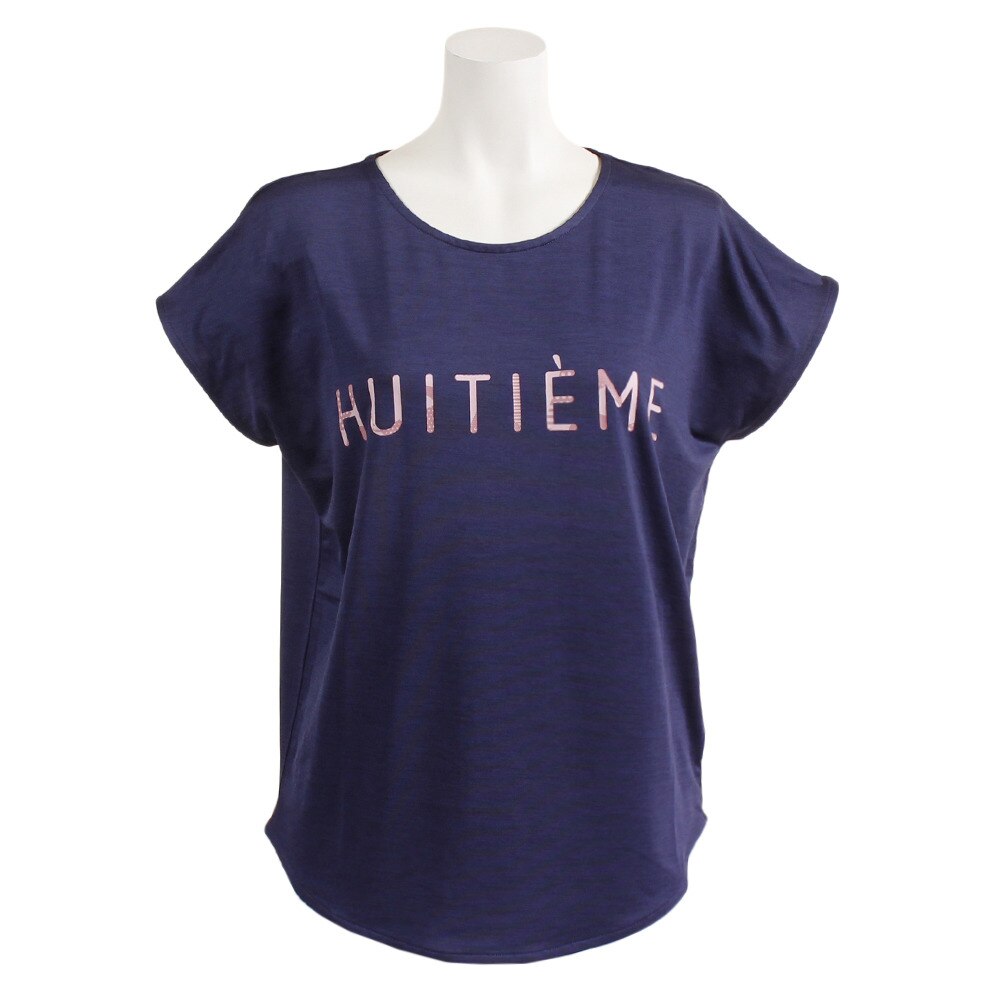  【多少の傷汚れありの為大奉仕】Tシャツ レディース フィットネス HU19SUK821908 NVY オンライン価格