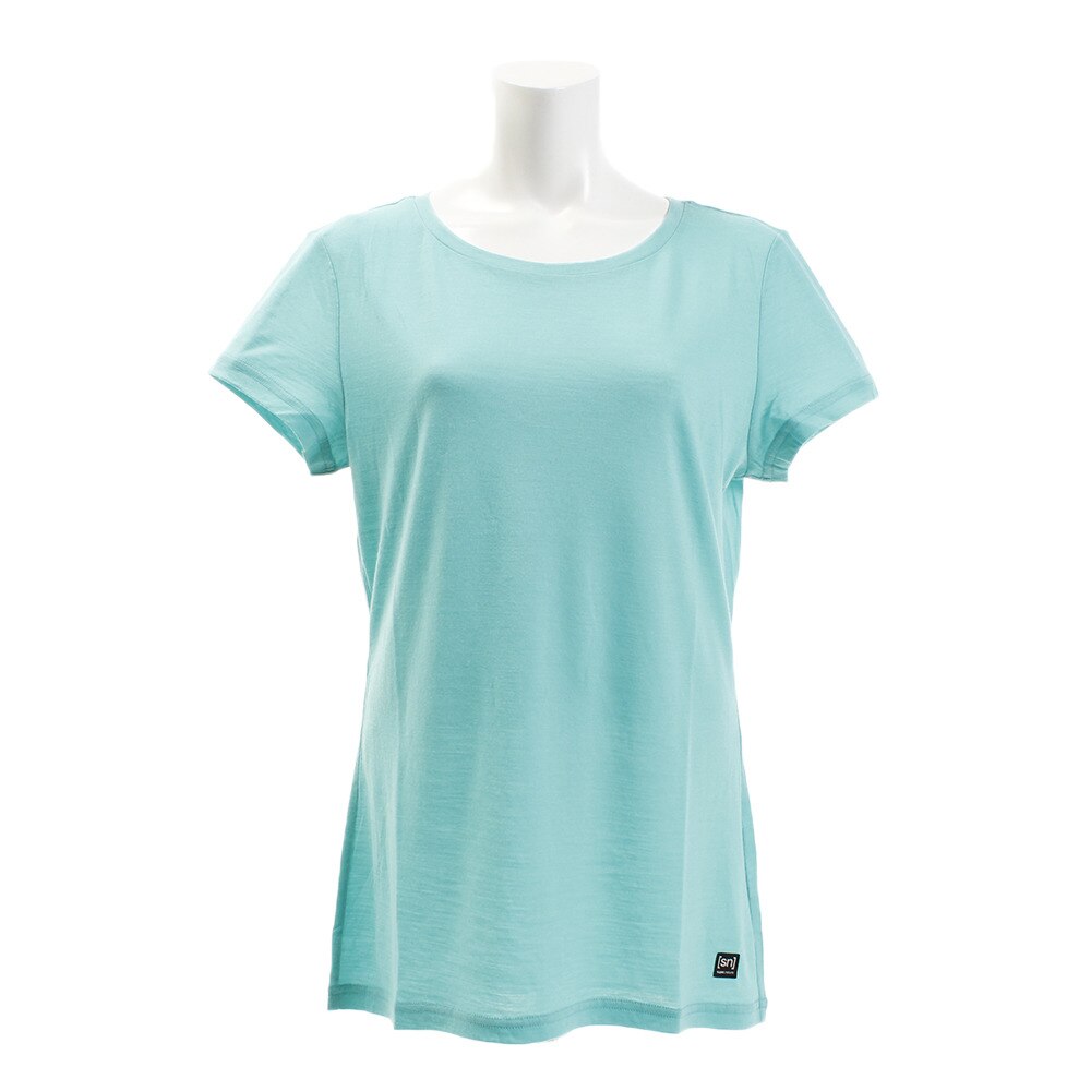  Tシャツ レディース 半袖 フィットネス SNW013400-9B-SNH75 オンライン価格