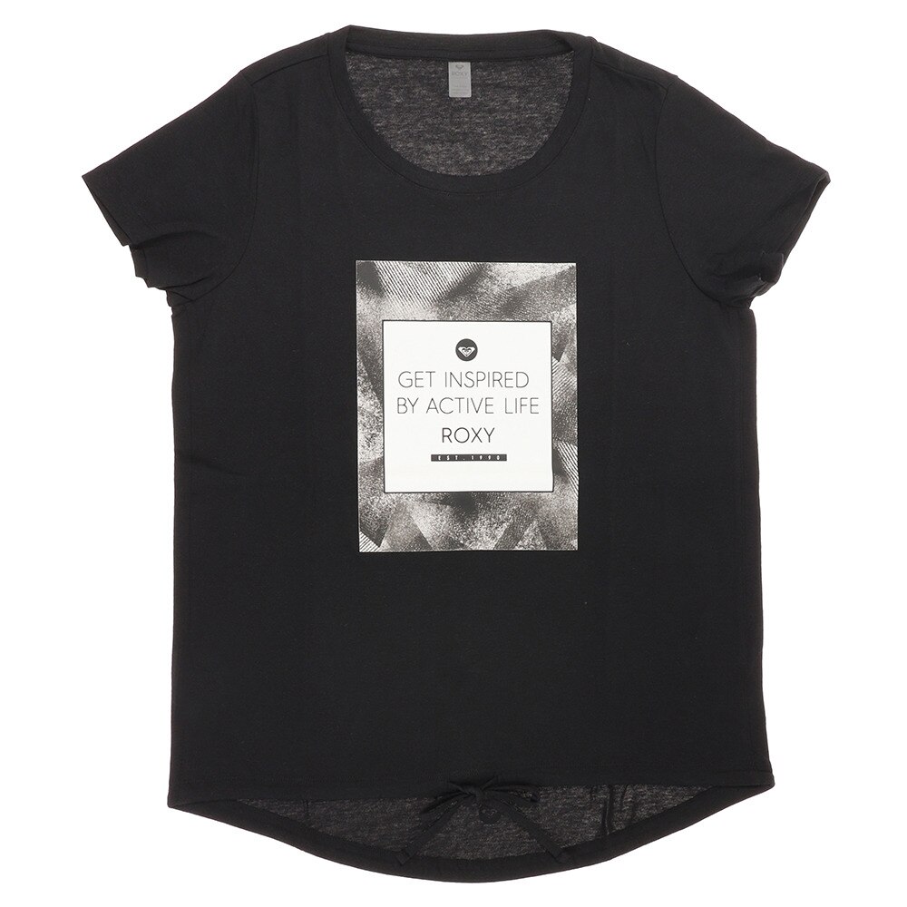  Tシャツ レディース 半袖 GET INSPIRED BE ACTIVE LIFE 20SPRST201531BLK オンライン価格