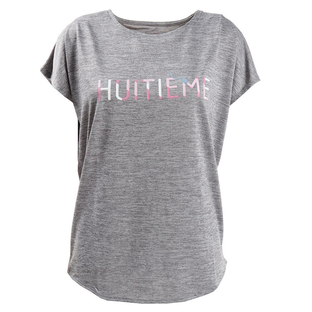  Tシャツ レディース 半袖 フィットネス HU20SDSK821000MGRY