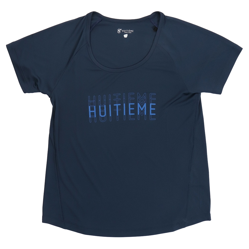  Tシャツ レディース 半袖 フィットネス ラグラン HU20SDSK821002NVY