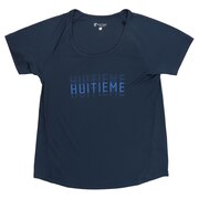ウィッテム（HUITIEME）（レディース）Tシャツ レディース 半袖 フィットネス ラグラン HU20SDSK821002NVY