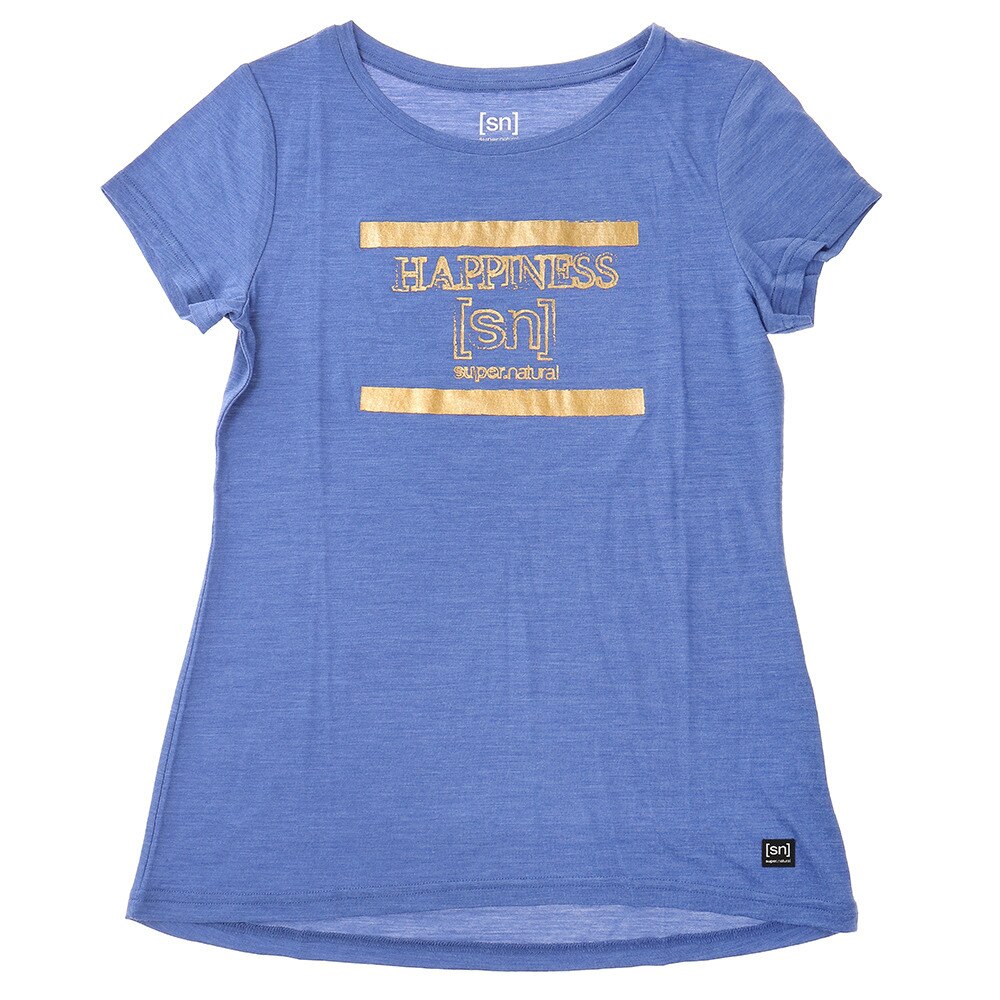  Tシャツ レディース 半袖 プリント SNW013403-0B-SNM48
