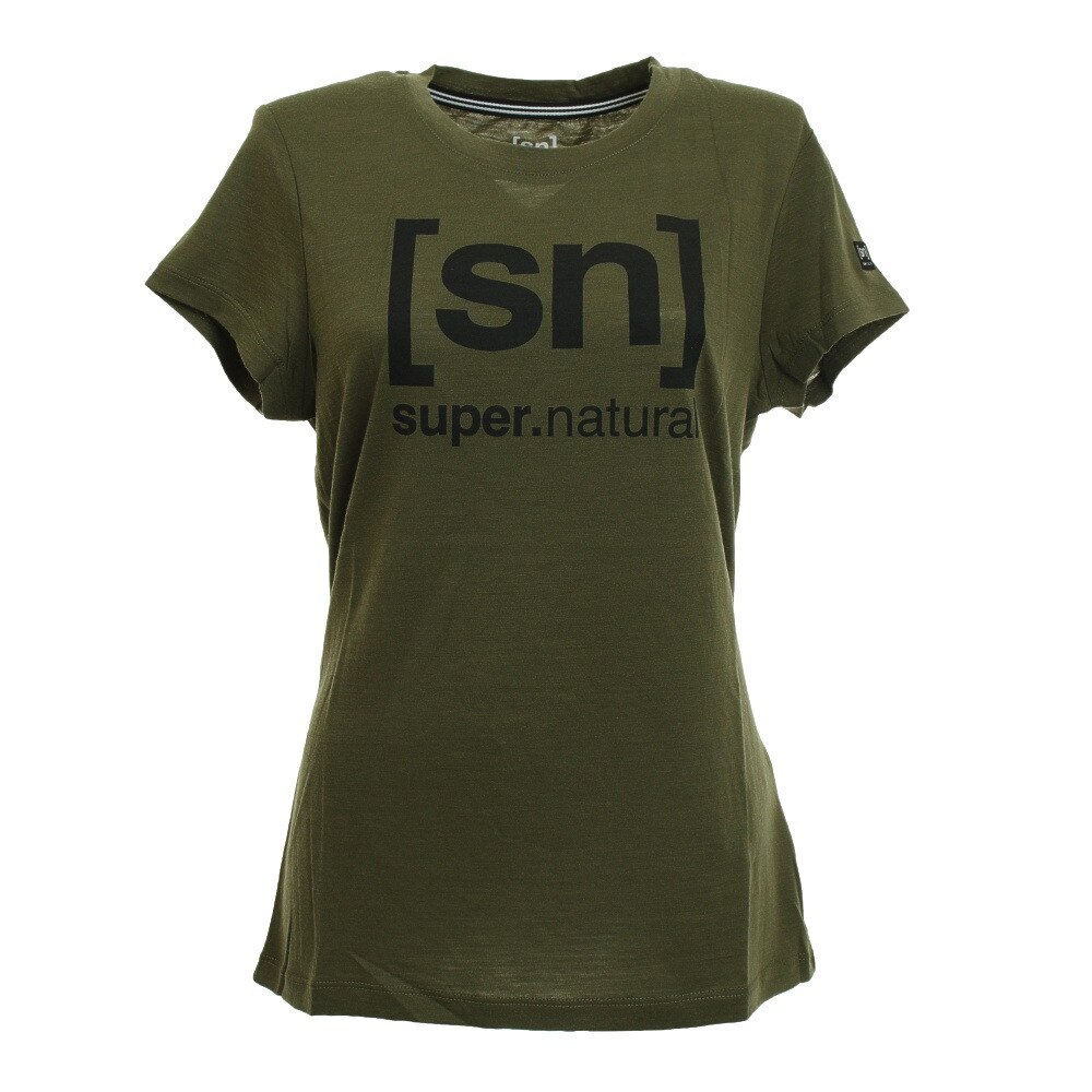 半袖プリントtシャツ Snw0047 0c Snn40 スーパーナチュラル エルブレス 半袖プリントtシャツ Snw0047 0c Snn40 スーパーナチュラル エルブレス