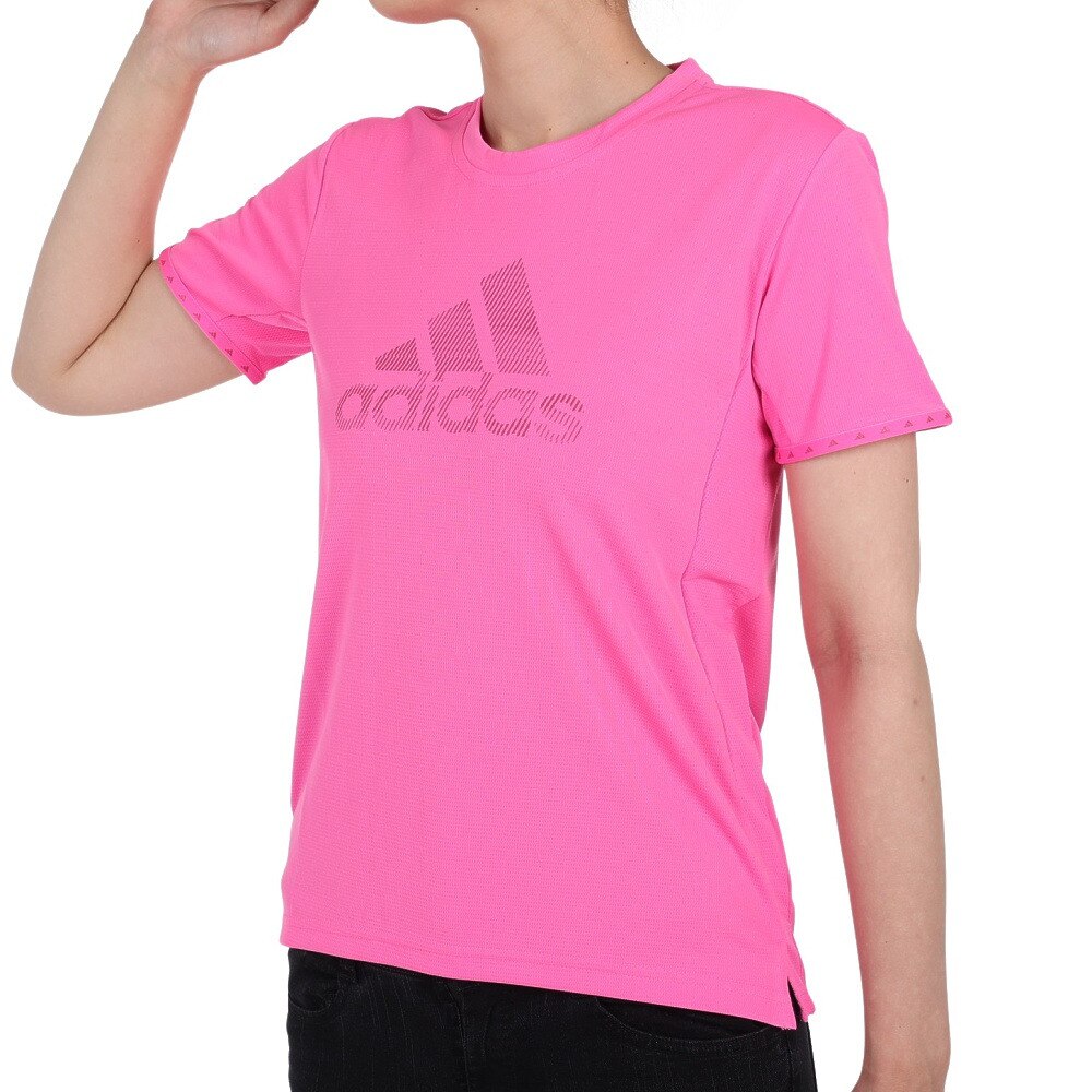 アディダス（adidas）（レディース）バッジ オブ スポーツ ネセシティ 半袖Tシャツ BG483-GQ9415