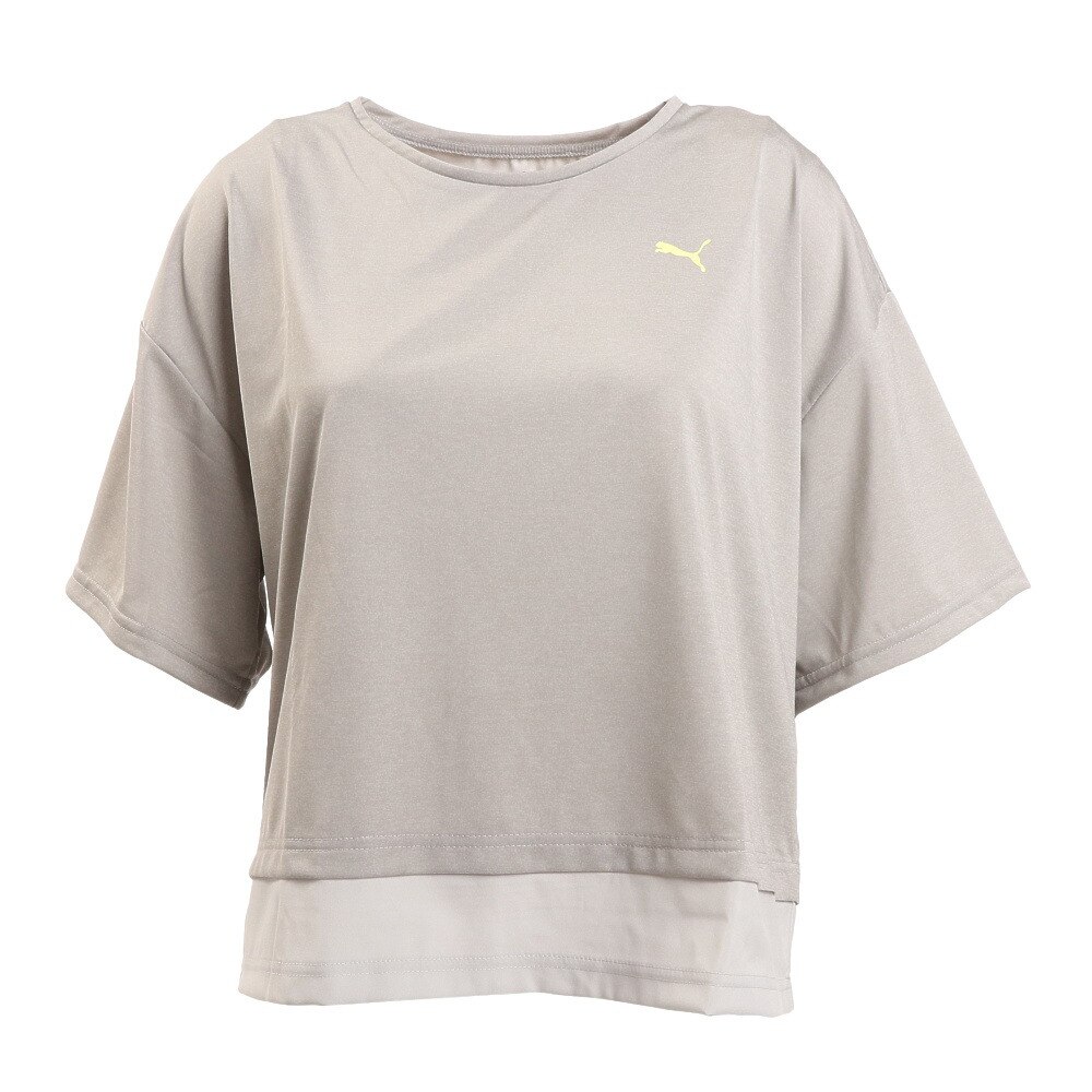  トレーニング レイヤード Tシャツ 520545 03 LGRY オンライン価格 母の日