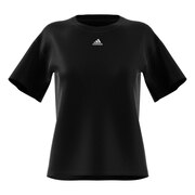 アディダス（adidas）（レディース）トレーニング スリーストライプ AEROREADY 半袖Tシャツ CU377-H51184