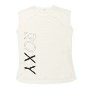 ロキシー（ROXY）（レディース）ランニング ランニングウェア レディース 水陸両用 速乾 UVカット Tシャツ FIGHTER 21FWRST214527WHT