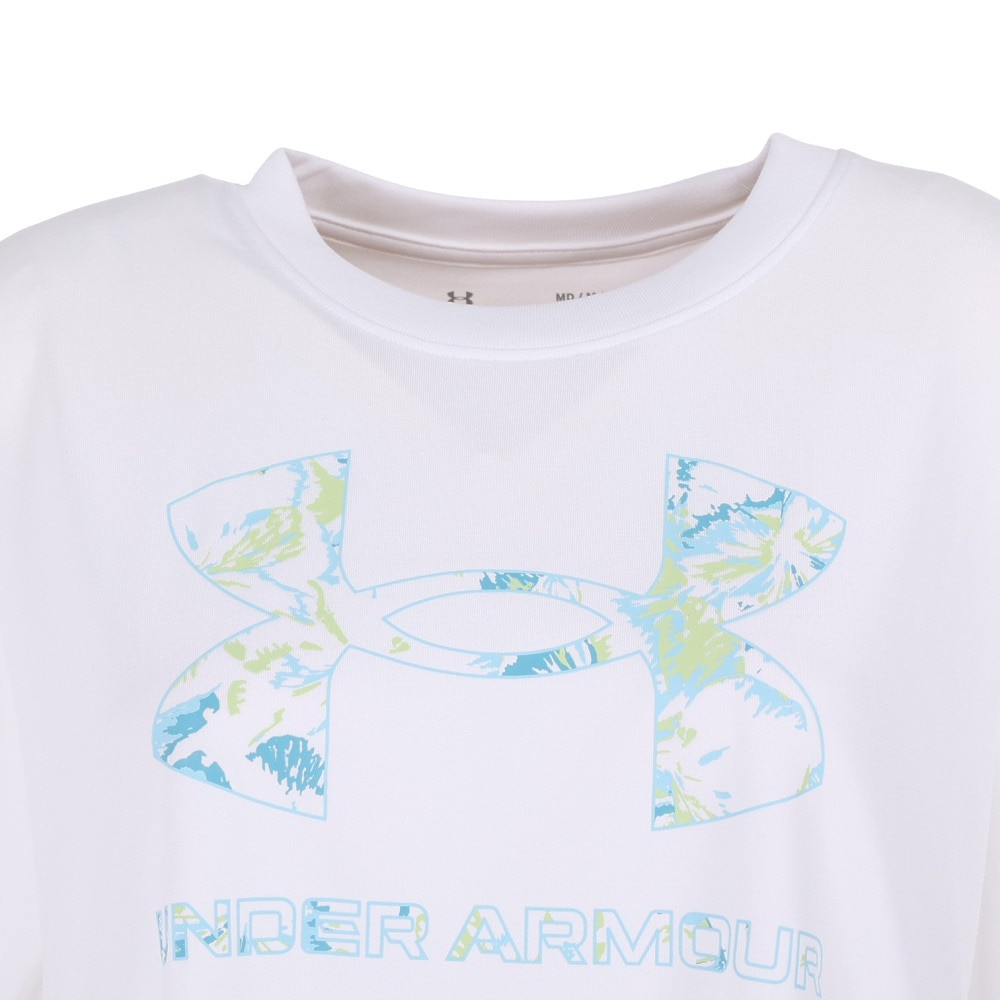 アンダーアーマー（UNDER ARMOUR）（レディース）テック オーバーサイズ ビッグロゴ Tシャツ 1371536 100