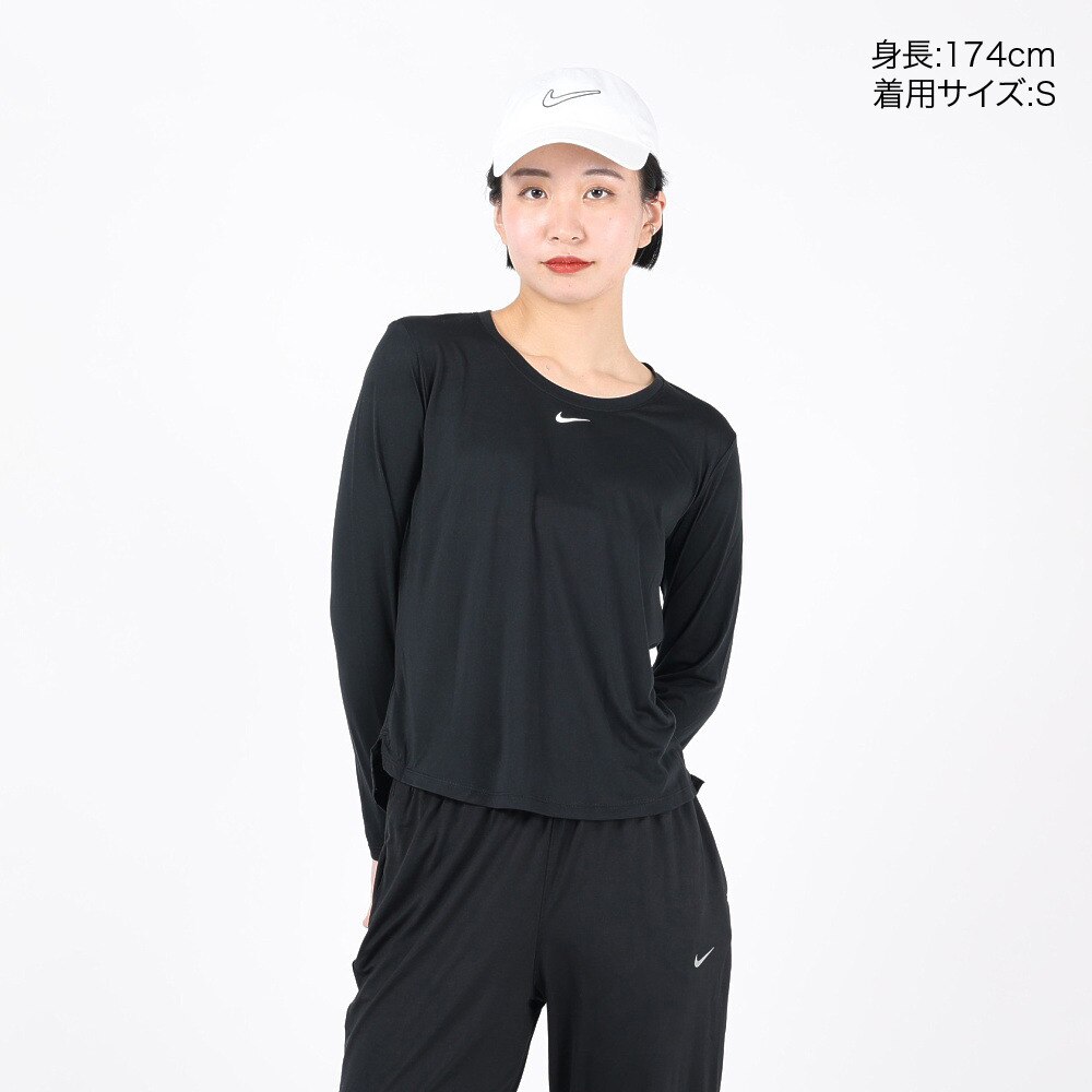 ナイキ（NIKE）（レディース）ワン ドライフィット STD ロングスリーブ トップ DD0642-010