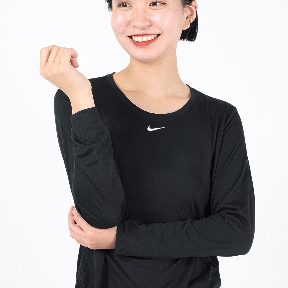 ナイキ（NIKE）（レディース）ワン ドライフィット STD ロングスリーブ トップ DD0642-010