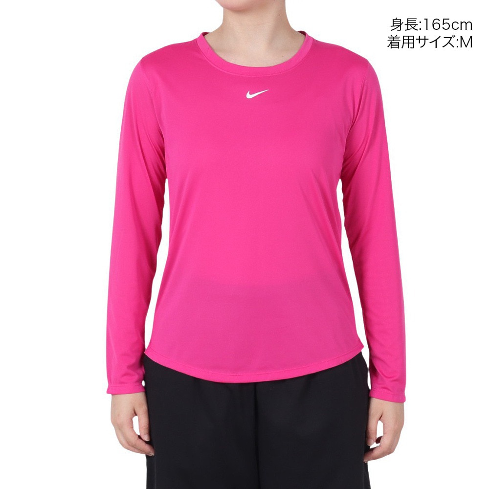 ナイキ（NIKE）（レディース）Dri-FIT ワン 長袖トップ DD0642-621