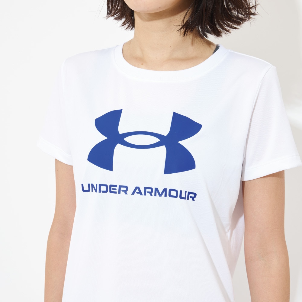 アンダーアーマー（UNDER ARMOUR）（レディース）テック ビッグロゴ Tシャツ 1368912 101