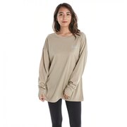 ロキシー（ROXY）（レディース）速乾 UVカット バックスリット 長袖 Tシャツ UNICORN RLT214517 BGE