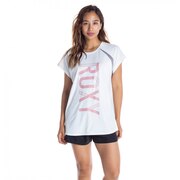 ロキシー（ROXY）（レディース）水陸両用 速乾 UVカット Tシャツ MAZE RST202508 WHT