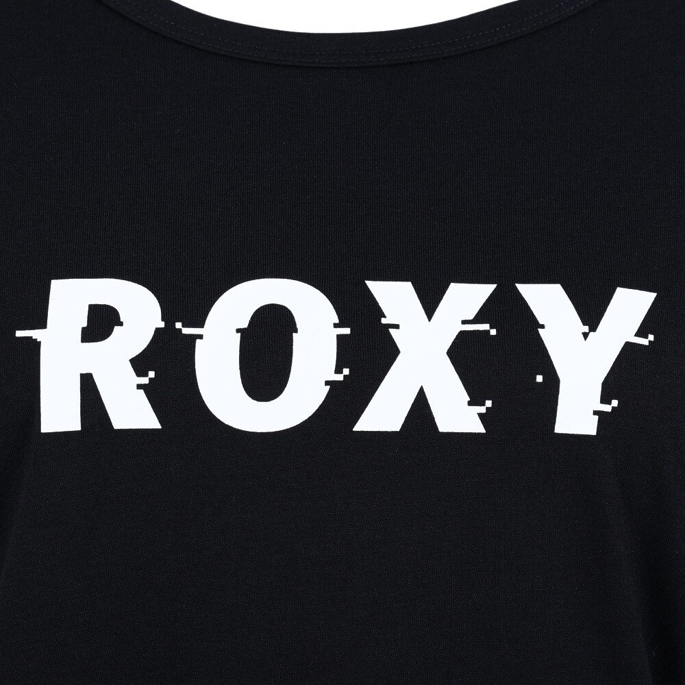 ロキシー（ROXY）（レディース）速乾 UVカット Tシャツ & カップ付きタンク セット MY EYES RST202509 BLK