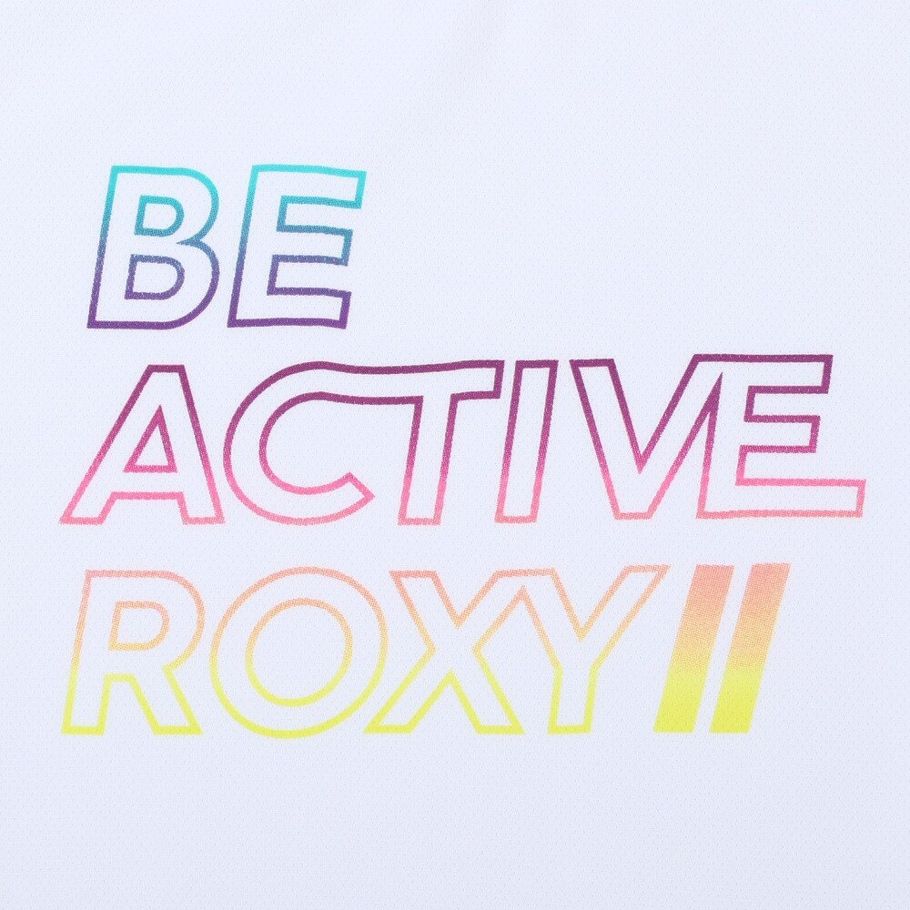 ロキシー（ROXY）（レディース）水陸両用 速乾 UVカット Tシャツ BE ACTIVE ROXY RST211531 WHT1