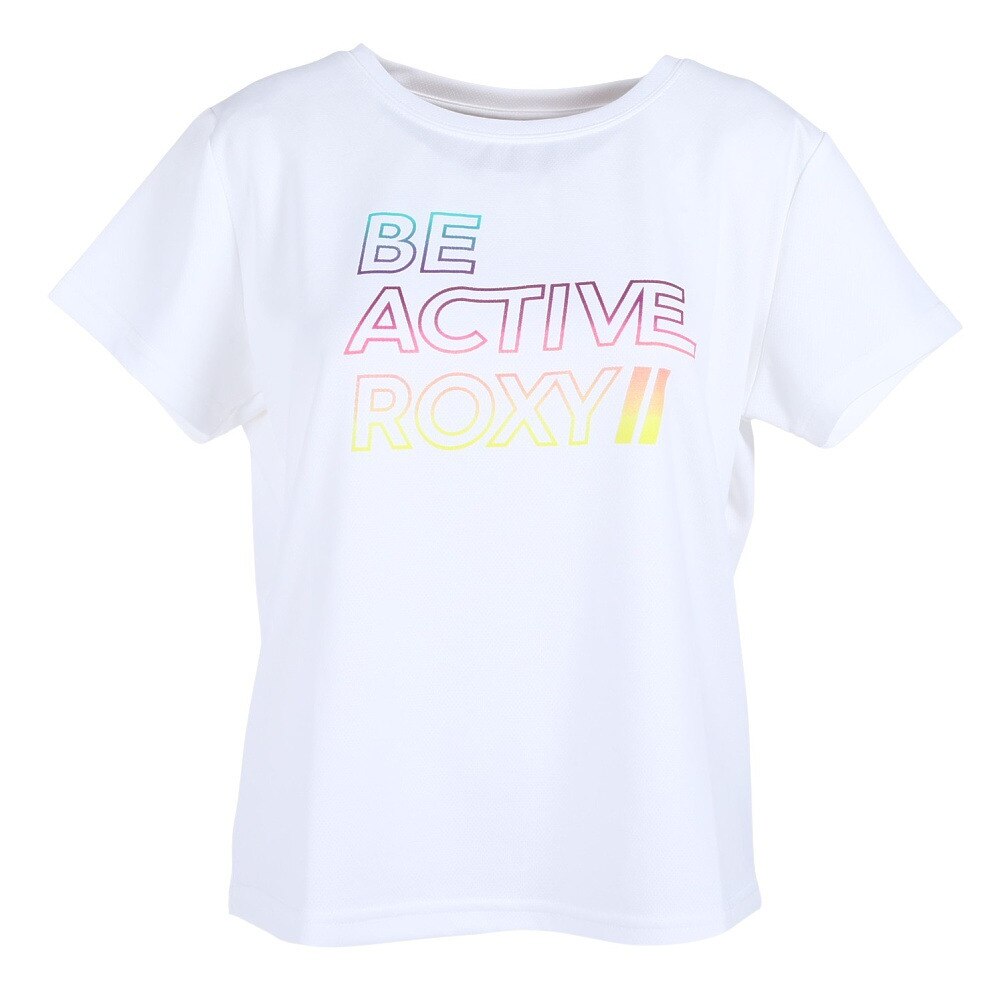 ロキシー（ROXY）（レディース）水陸両用 速乾 UVカット Tシャツ BE ACTIVE ROXY RST211531 WHT1