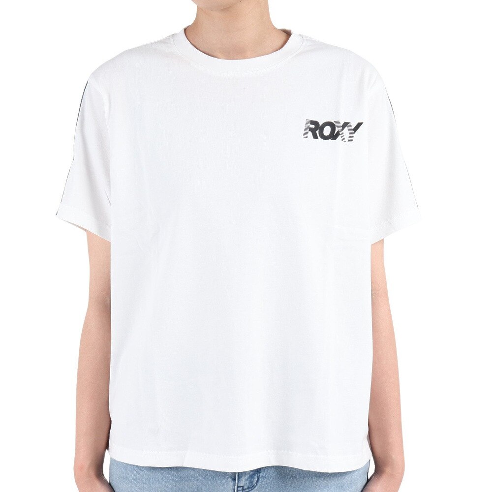 ロキシー（ROXY）（レディース）MOVE 半袖 UVカット Tシャツ RST212550 WHT