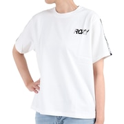 ロキシー（ROXY）（レディース）MOVE 半袖 UVカット Tシャツ RST212550 WHT