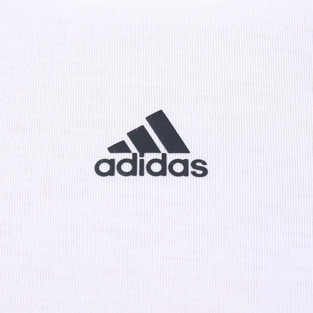 アディダス（adidas）（レディース）トレイン アイコンズ スリーストライプス 半袖Tシャツ CA028-HI1275