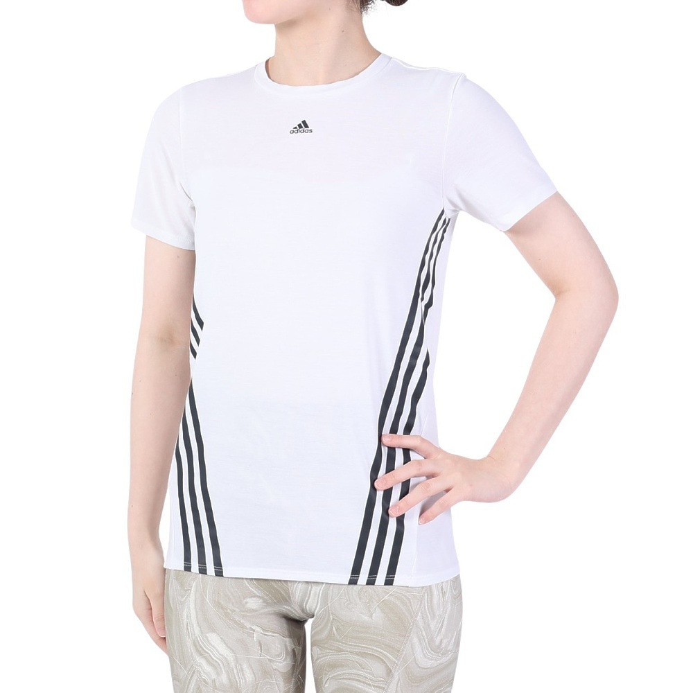 新品 adidas sporty\u0026rich tシャツ XSサイズ クリーム 半袖