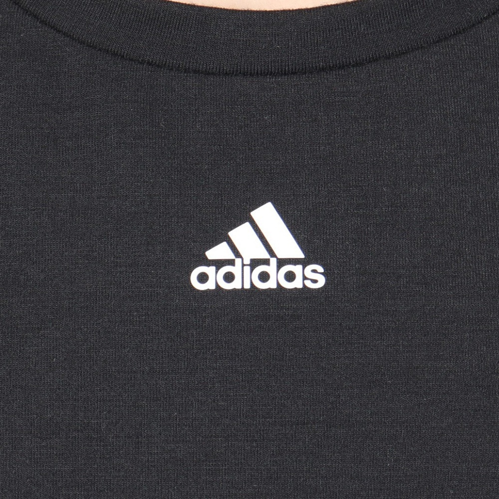 アディダス（adidas）（レディース）トレイン アイコンズ スリーストライプス 半袖Tシャツ CA028-HK6975