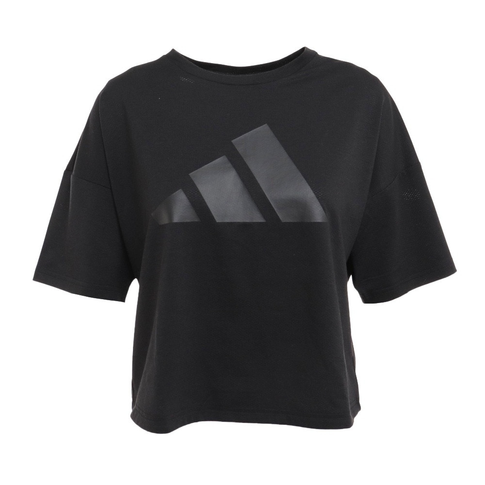 ADIDAS トレイン アイコンズ 3バーロゴ半袖Tシャツ WH926-HD8973 Ｍ 90 ヨガ・フィットネス・トレーニング