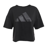 アディダス(レディース)トレイン アイコンズ 3バーロゴ半袖Tシャツ WH926-HD8973