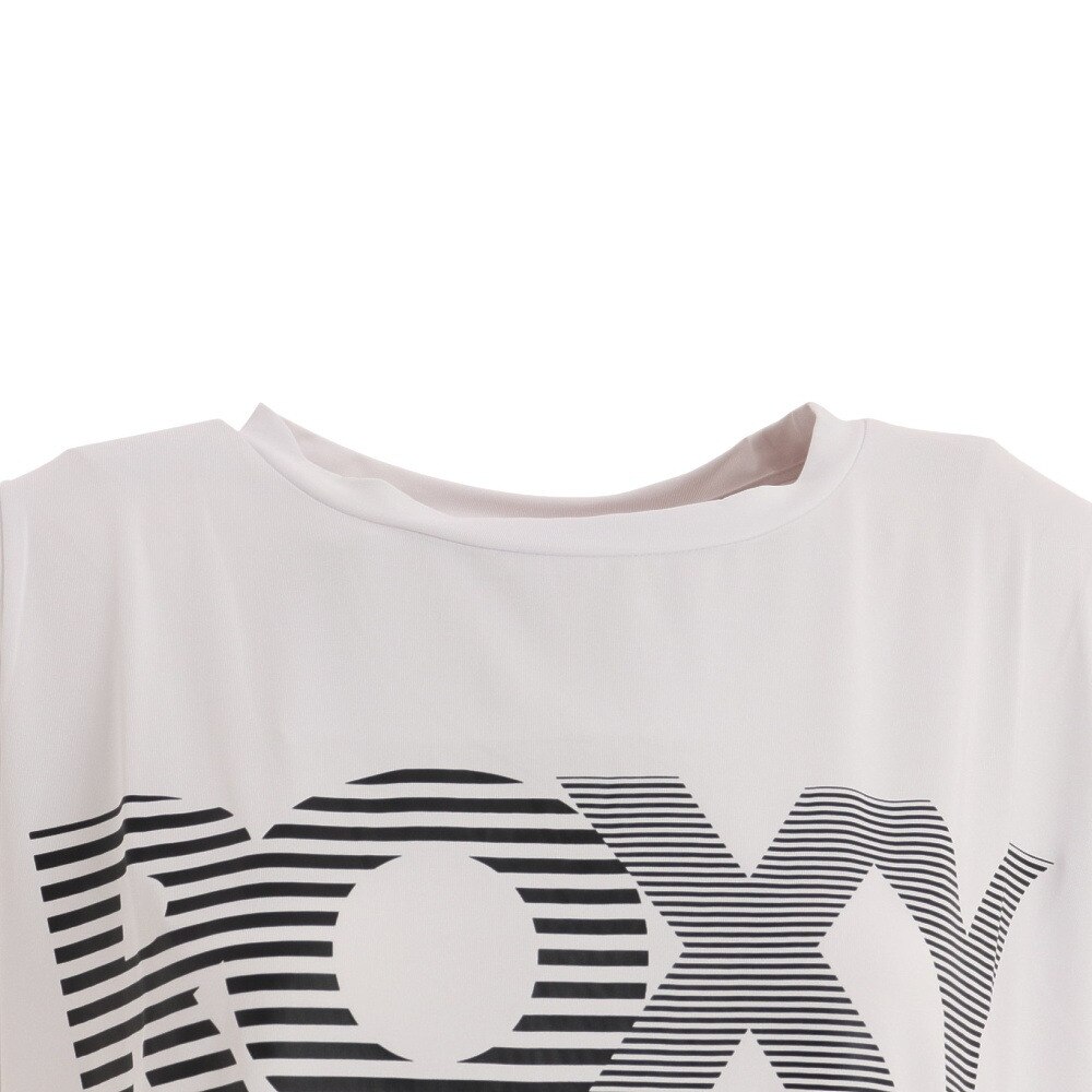 ロキシー（ROXY）（レディース）水陸両用 速乾 UVカット Tシャツ AGAIN & AGAIN 22FWRST224538WHT