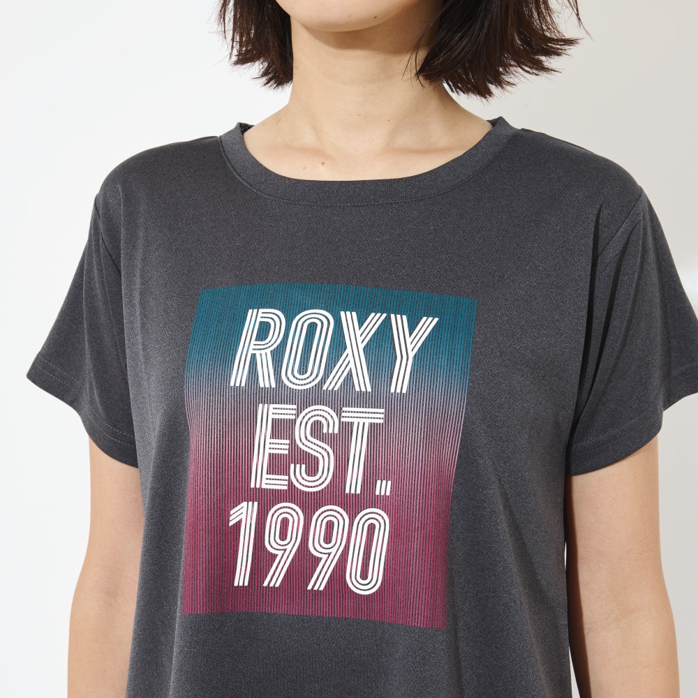 ロキシー（ROXY）（レディース）水陸両用 速乾 UVカット Tシャツ SMILE 22FWRST224539CHA