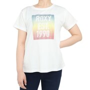 ロキシー（ROXY）（レディース）水陸両用 速乾 UVカット Tシャツ SMILE 22FWRST224539WHT