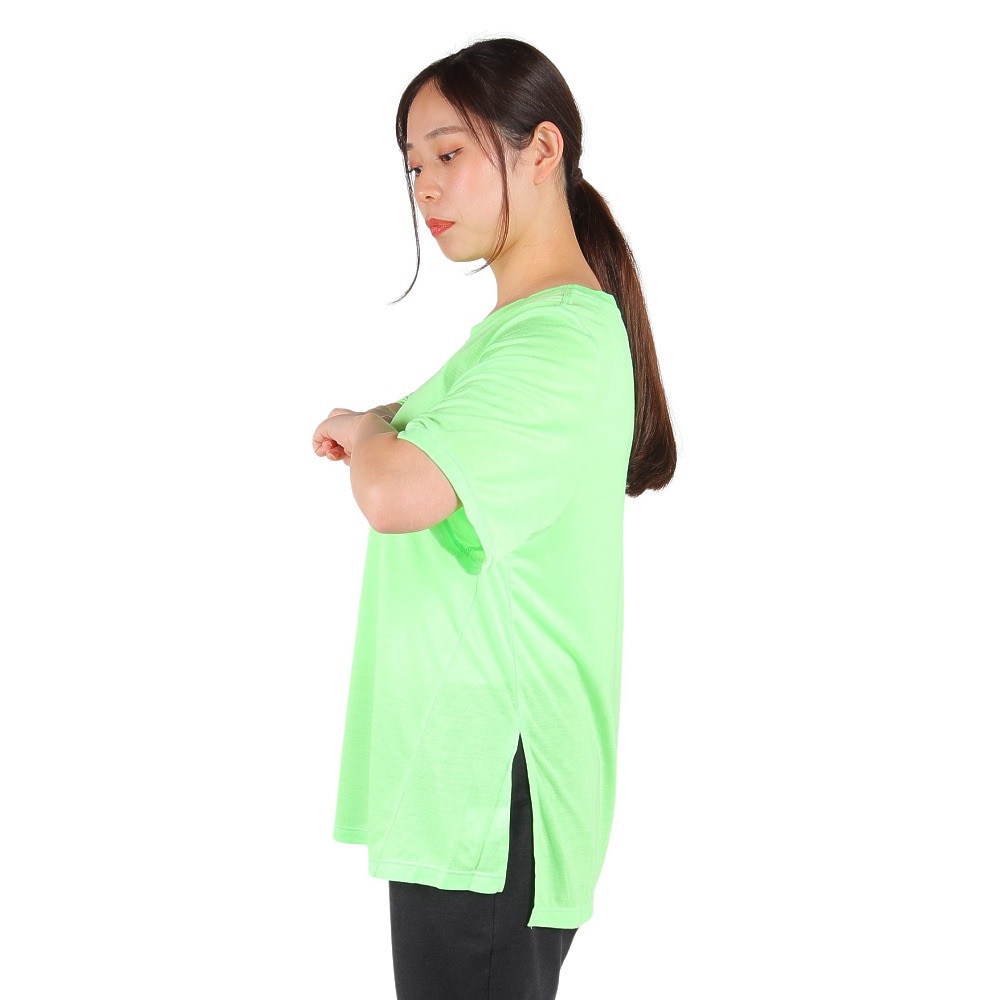 ジーフィット（G-FIT）（レディース）Tシャツ レディース リラックスフィット トップ GA-C652TS LIME