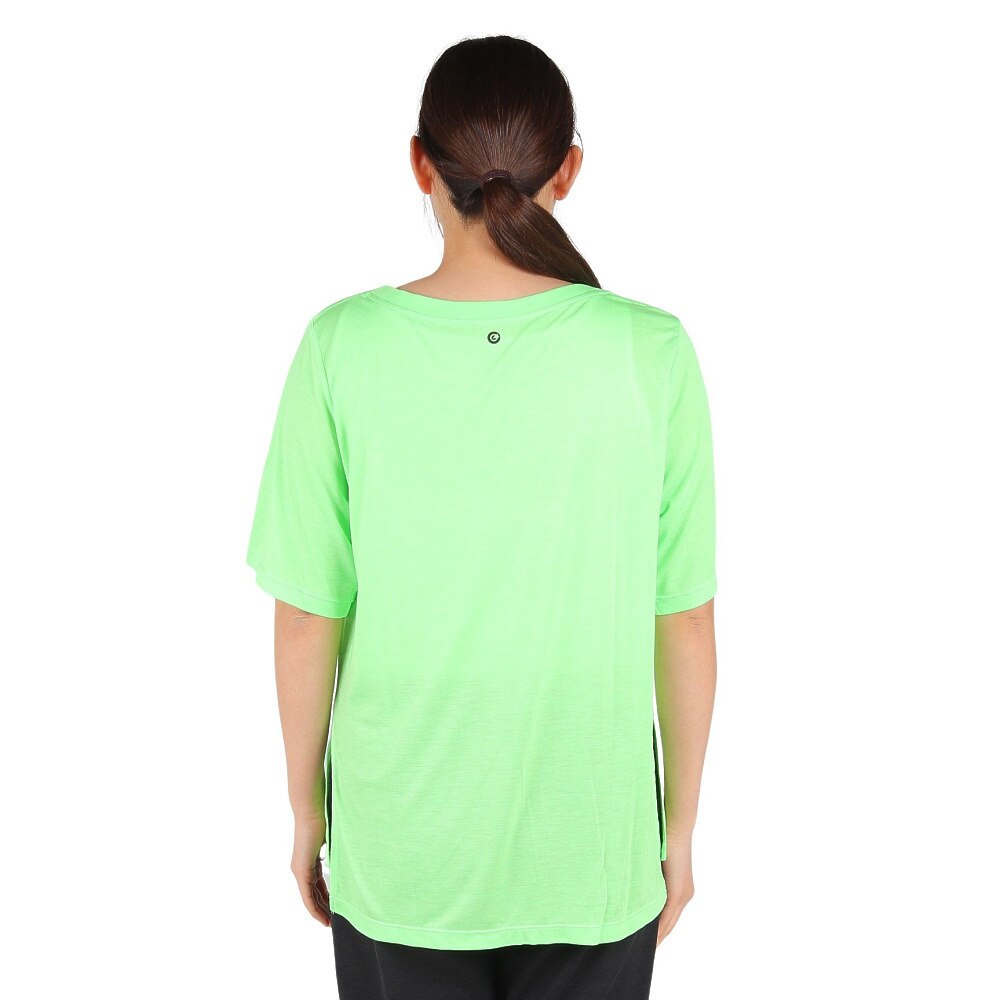 ジーフィット（G-FIT）（レディース）Tシャツ レディース リラックスフィット トップ GA-C652TS LIME